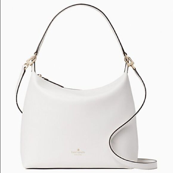 KATE SPADE GREENE STREET KAIA (white dove) Perfect bag Travel Bag! Holds a lot - Picture 2 of 15